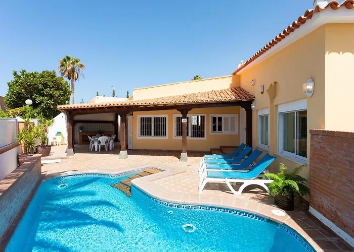 Casa Ajabo With Heateable Pool Willa Costa Adeje (Tenerife)