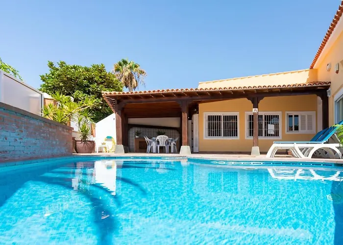 Casa Ajabo With Heateable Pool Willa Costa Adeje (Tenerife)